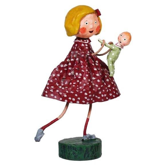 Lori Mitchell Dancing with Baby Figurine - Picture 1 of 2